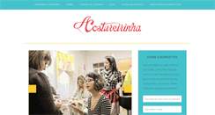 Desktop Screenshot of acostureirinha.com